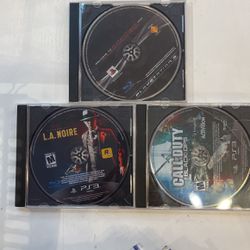 PS3 Games 3 Lots