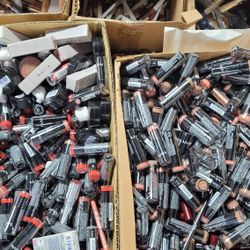 100 Pc Assorted Name Brand Cosmetics. Loreal Maybelline Etc