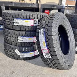 265/70r17 Falken Rubitrek AT New tires ready to install