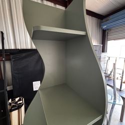 Bamboo Green Wavy Shelf