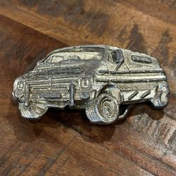 Vintage 70s Hippy Van Belt Buckle