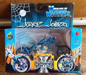 2003 Muscle Machines Jesse James West Coast Choppers CFL Rigid 