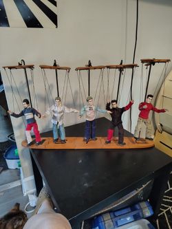 NSYNC Marionette Puppet Set of 5