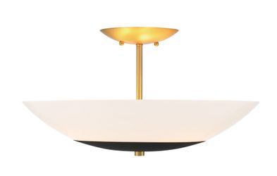 Bax 3 Light Semi Flush