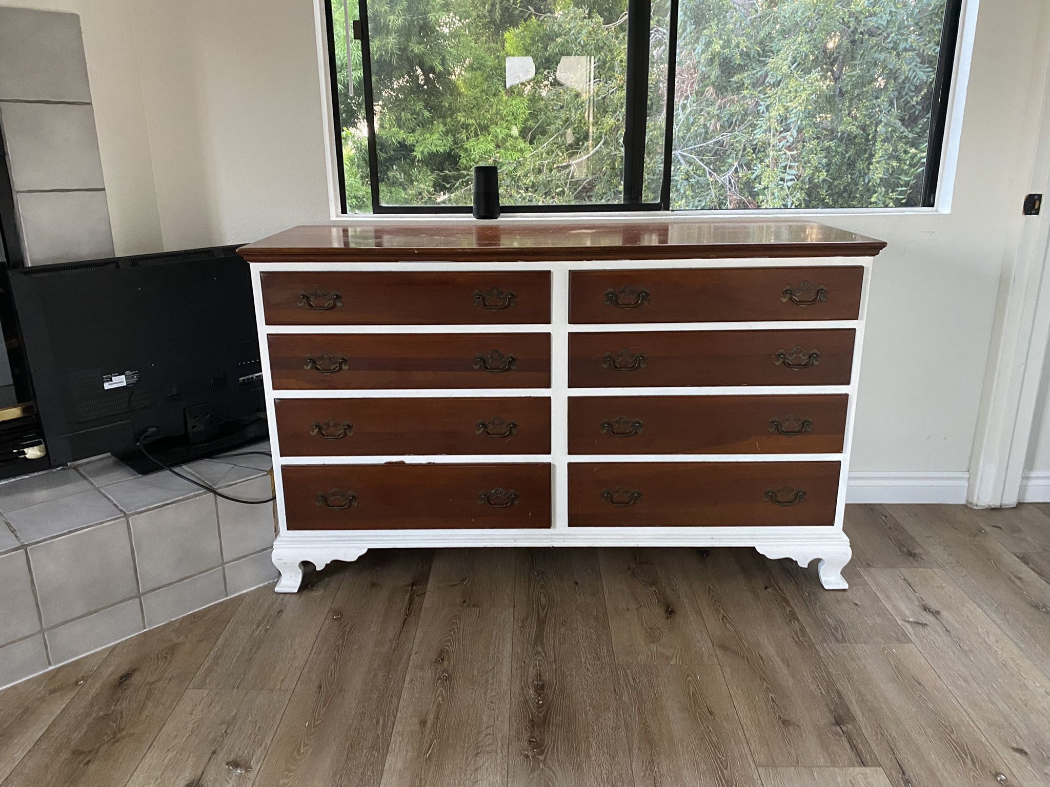 Solid Wood Antique Dresser