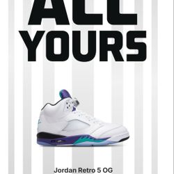 Jordan 5 Grapes