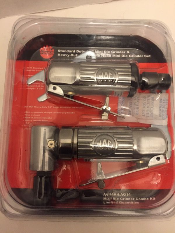 Mac Tools AG14AH AG14 Mini Die Grinder Combo Kit