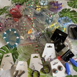 Earrings And Bracelets $1 Each