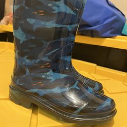 Toddler Boys Light Up Rain Boots