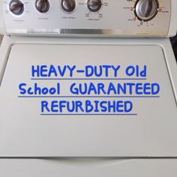 WASHER REFURBISHED OLD SCHOOL AGITATOR HEAVY-DUTY GUARANTEED 60 DAY