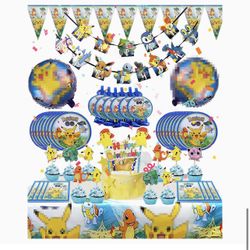 Pokémon Party Decorations