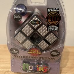 Rubik’s Revolution Titanium Edition  Electronic Games for Single and Multiplayer Brand New - Never Used or Tested - Smoke Free House Ages 5+