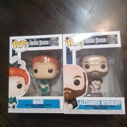 Funko POPS HAUNTED MANSION- MAID & Alexander  Nitrokoff