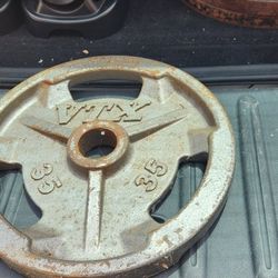 SINGLE  VTX 35LB OLYMPIC WEIGHTS PLATE