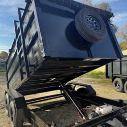 New Hydraulic Dump Trailer with Accessories 💠