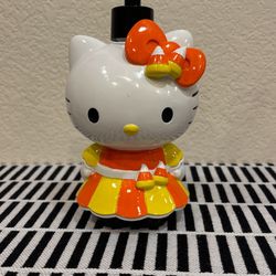 Hello Kitty Candy Corn Outfit Soap Lotion Dispenser 