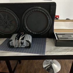 Subwoofer And Amplified 
