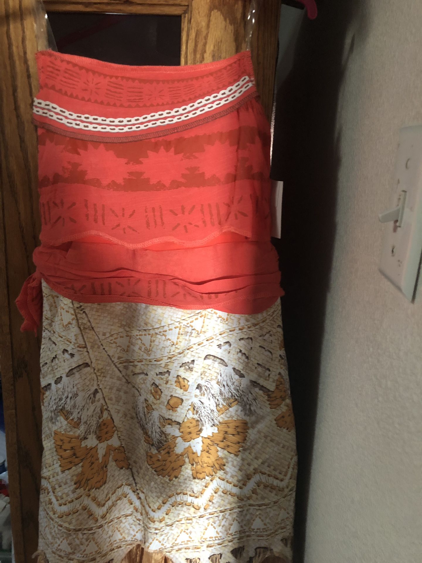 Moana Dress - New size 4-6