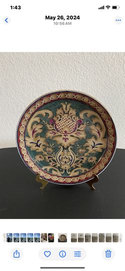 Vintage Decorative Plate 