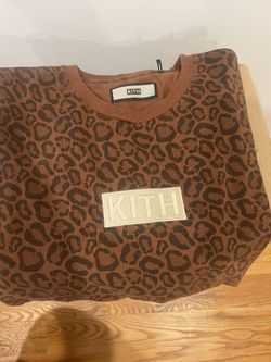 KITH Classic Logo Crewneck F/W 2018 “Cheetah”