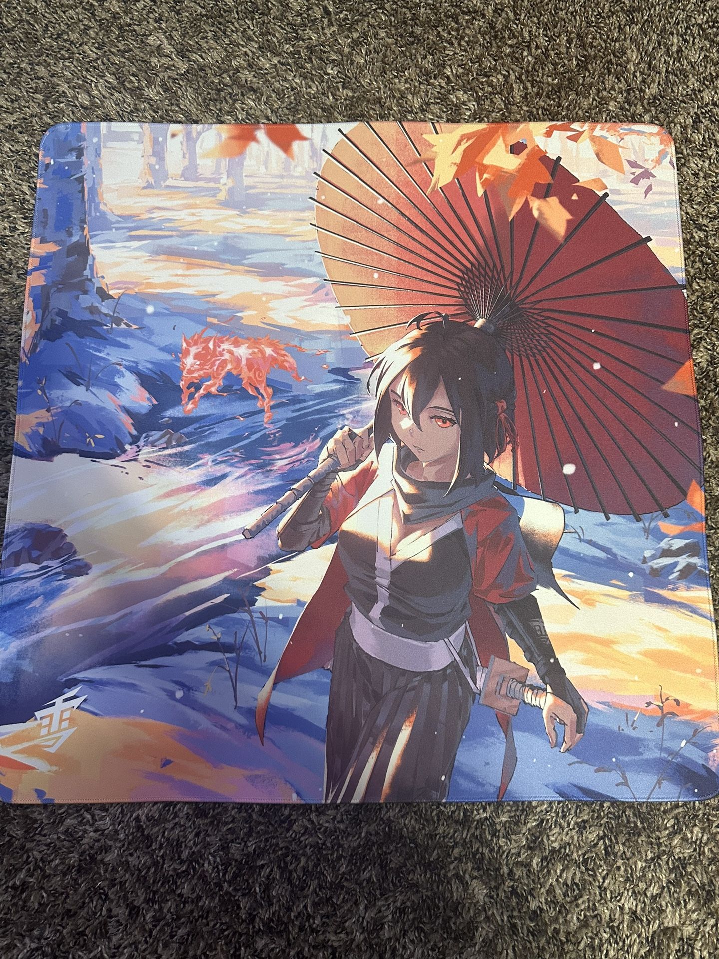 Yuki Aim Yuki Pad Kitsune 2024 Large Kitsune Mouse Pad