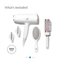 T3 Micro
T3 AireLuxe Professional Ionic Hair Dryer and Brush Set, with 5 Heat and 3 Speed Settings