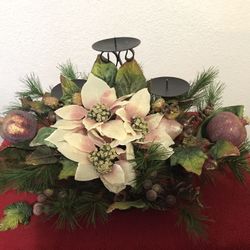 Handmade Christmas Table Centerpiece One sided