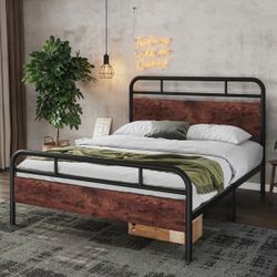 King Bed Frame And Mattress