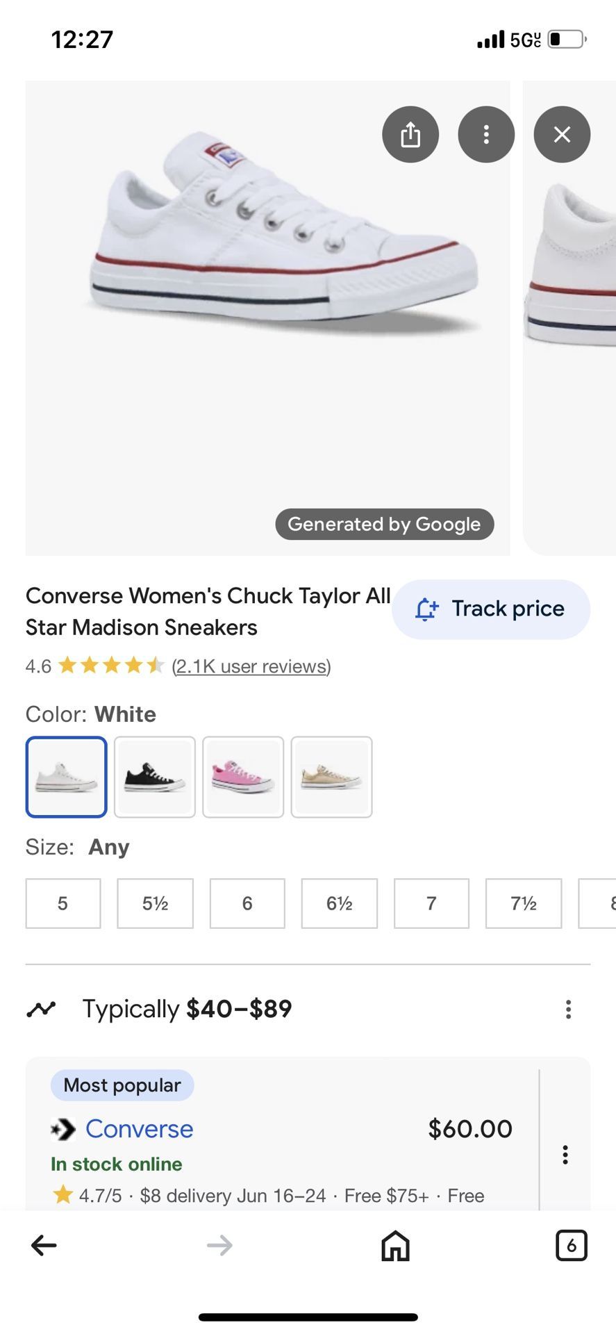 Converse New In Box