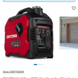 CRAFTSMAN 2500i GAS POWERED GENERATOR