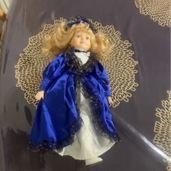 Vintage Porcelain Doll. 