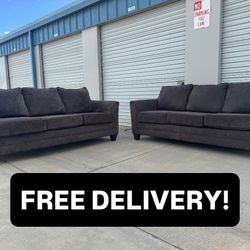FREE DELIVERY || Ashley’s Furniture Sofa/Loveseat Matching Set