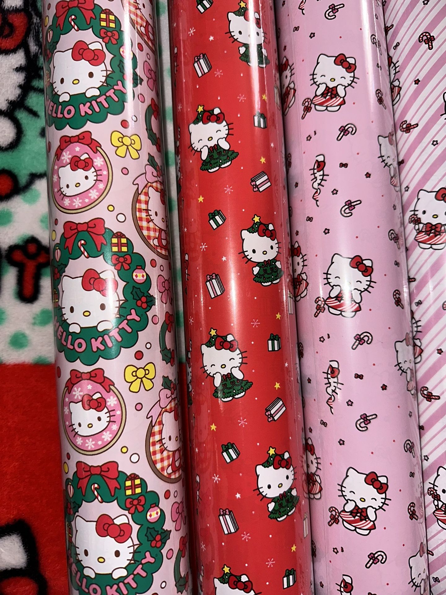 Hello Kitty Wrapping Paper Rolls —PICK UP ONLY