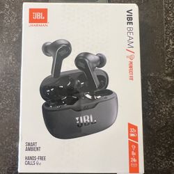 BRAND NEW IN BOX- JBL Vibe beam Wireless Earbuds