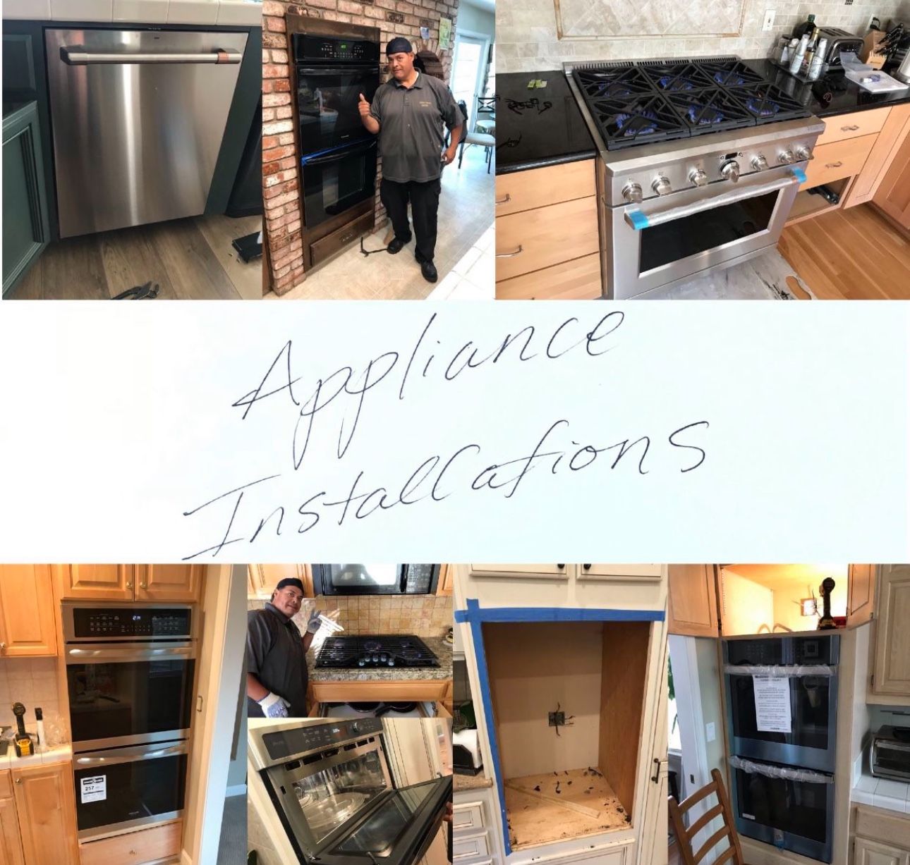 Appliance installations