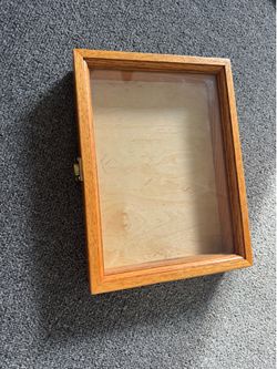Meadows Display Cases Wooden Display Case