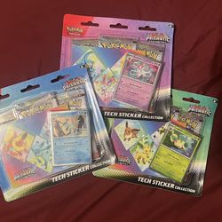 Prismatic Evolutions Tech Stickers