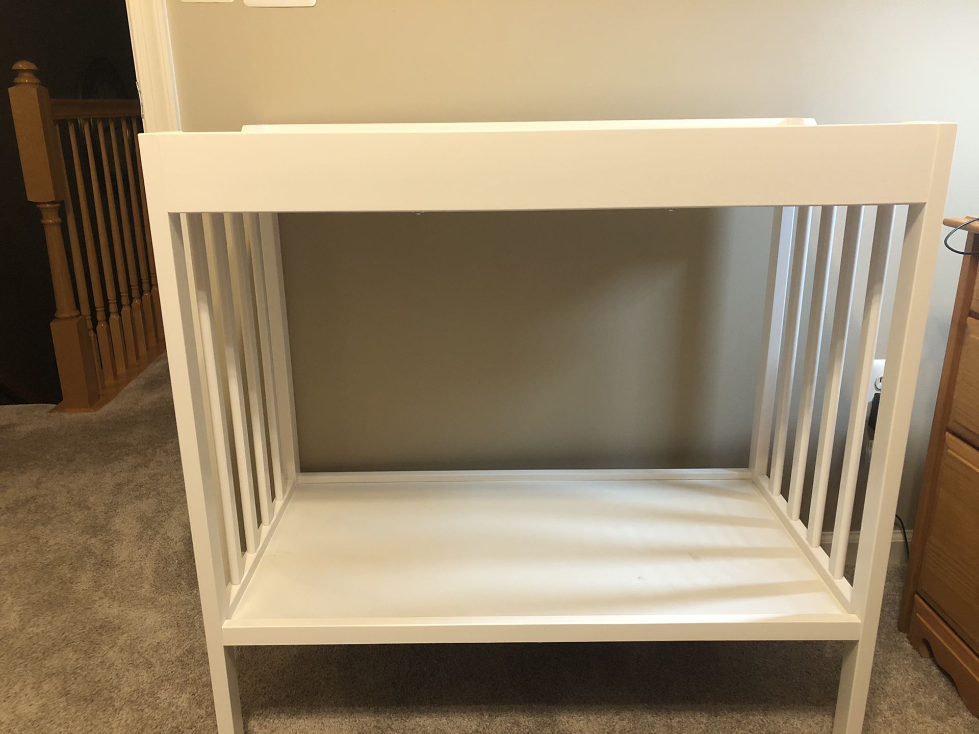 White Wood Changing Table **Available Again**