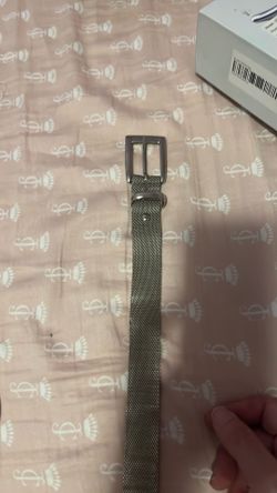 Vintage sheer metal belt