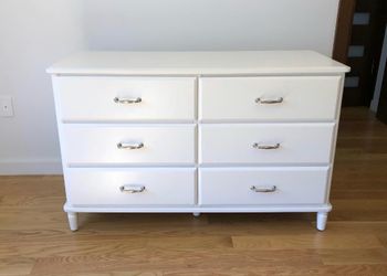 IKEA Tyssedal 6-Drawer White Dresser