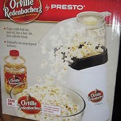Presto Redenbacher's Hot Air Popcorn Popper - White