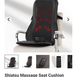 Sharper Image Massage Seat Cushion