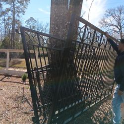 Two Metal Gates For Sale 
