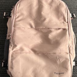 Taygeer Travel Laptop Backpack Unisex With USB Charging Port Lightweight 35L