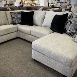 Megginson Storm 2-Piece RAF Chaise Sectional ( Sofa, loveseat, Sectional options