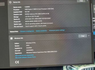 Gaming pc with 2060 super