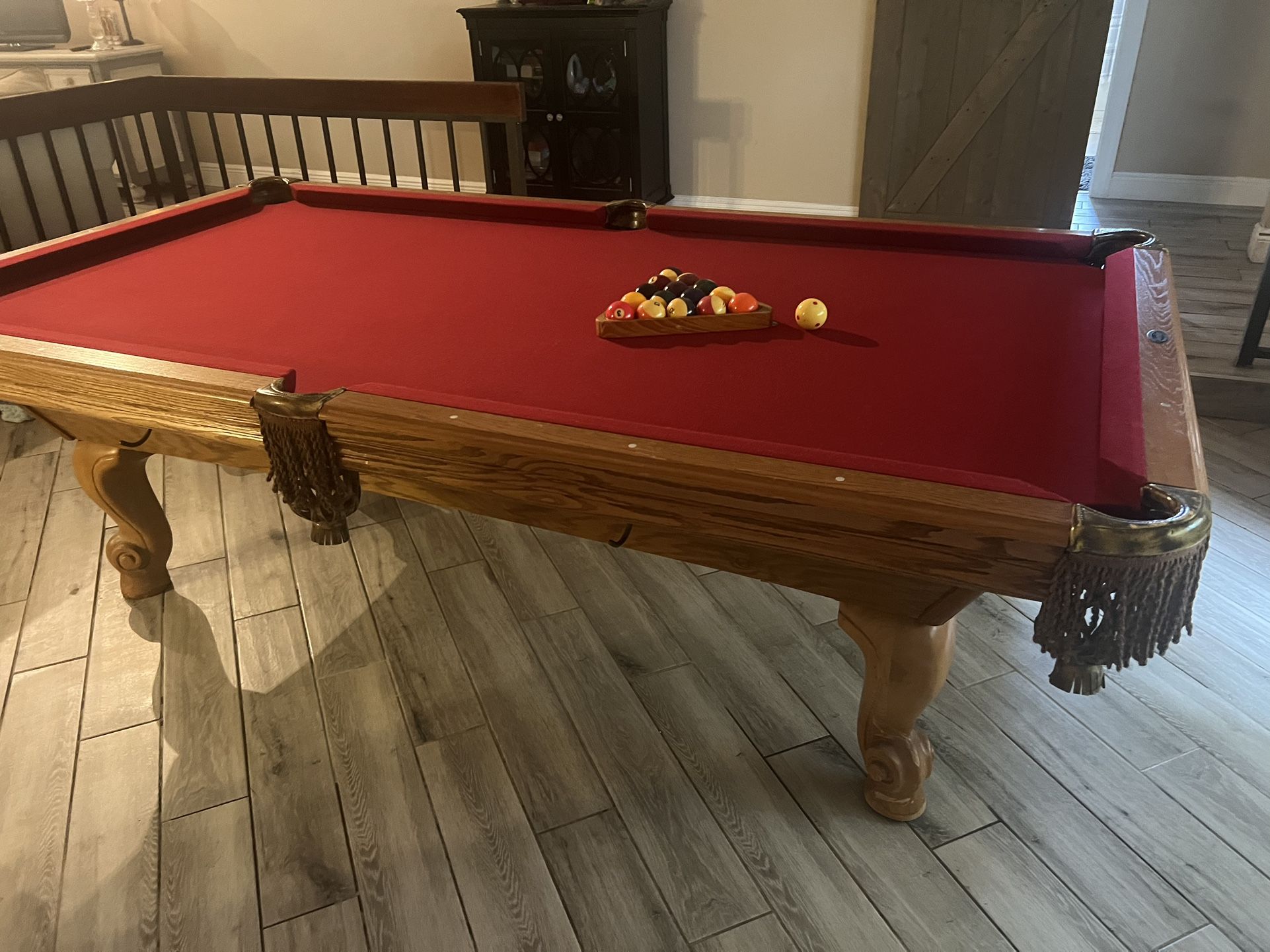 Pool Table Melt Felted
