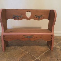 Small Wooden Decorative Chair 