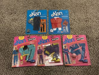 Brand New 1985 & 1990 Barbie Clothes 