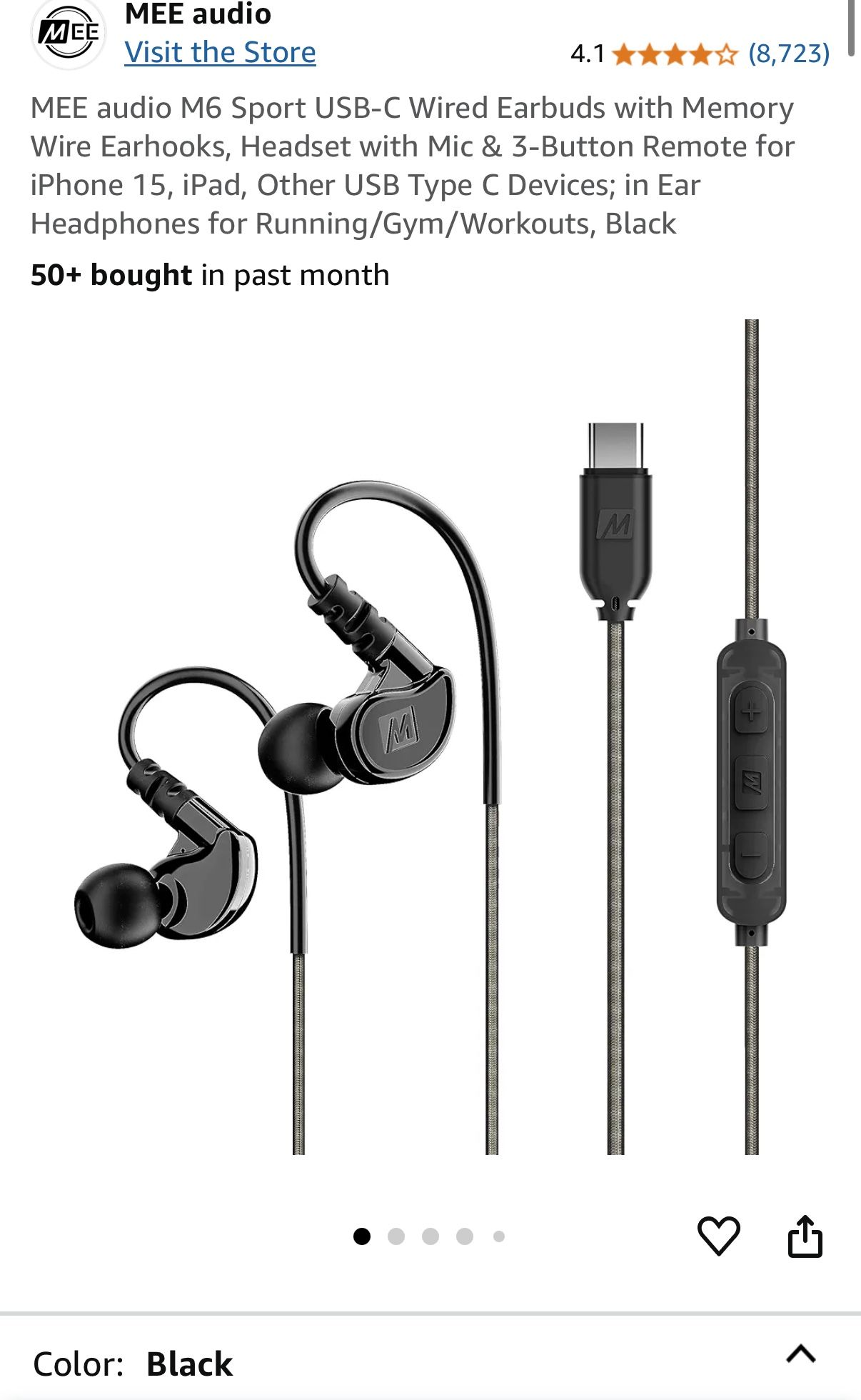 In-Ear Sports Headphones Type C
